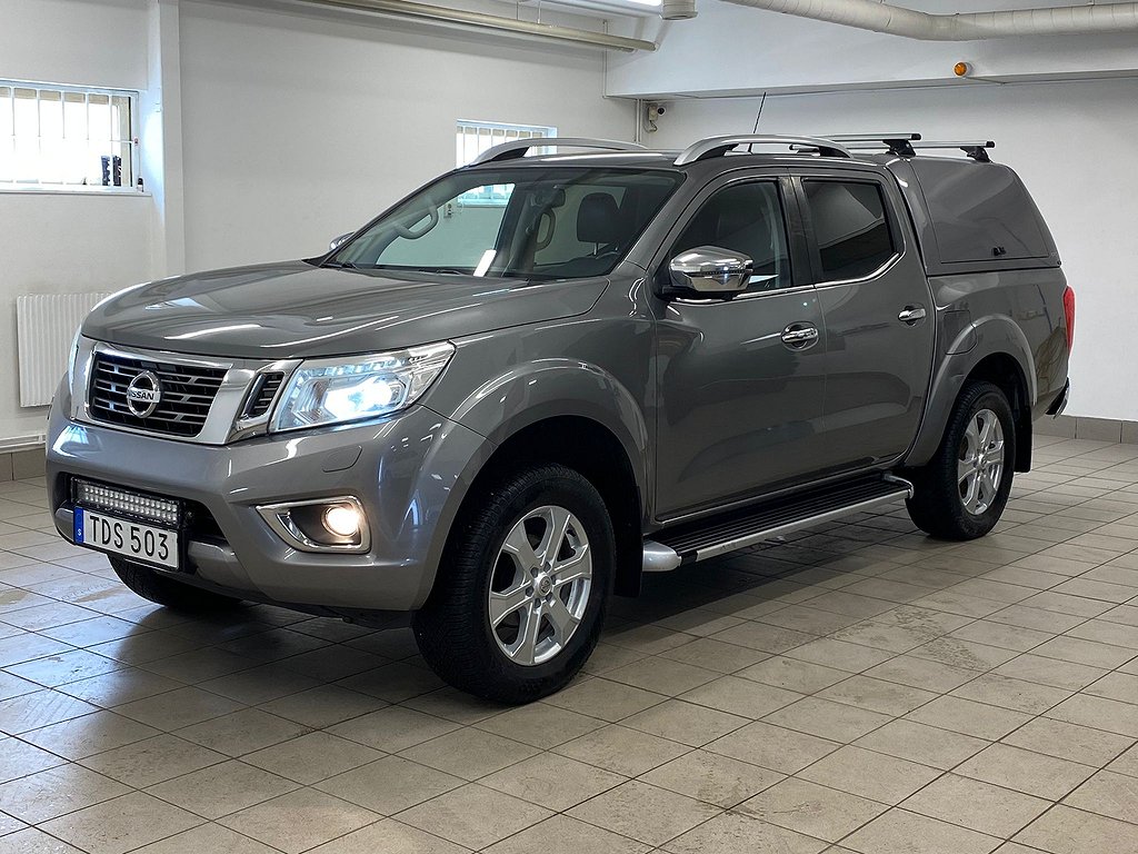 Nissan Navara Dubbelhytt 2.3 dCi 4WD EU6 AUT NAVI VÄRMARE 