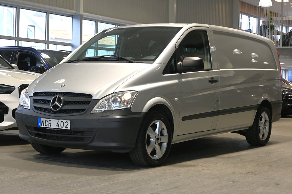 Mercedes-Benz Vito 116 CDI 3.0t 163hk Aut Lång Drag V-inredd Värmare