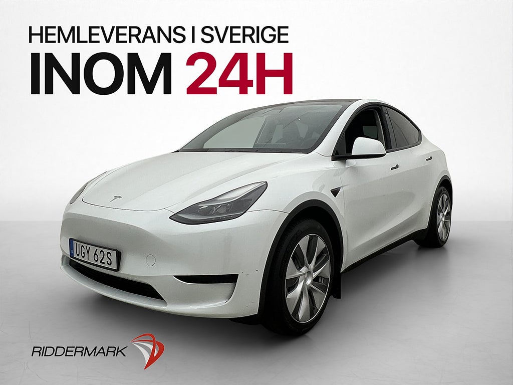Tesla Model Y Standard Range Dragkrok Värmepump Autopilot