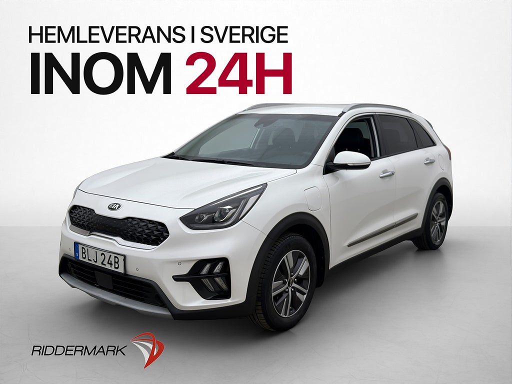 Kia Niro PHEV 141hk Pluspaket 2 Kamera CarPlay Skinn Navi