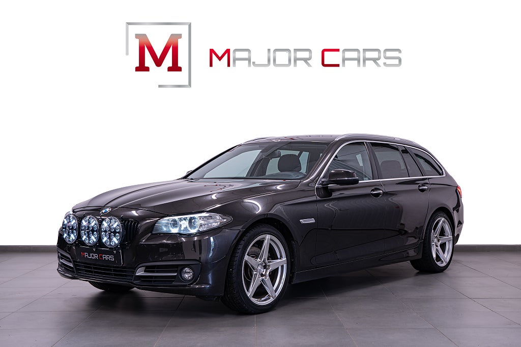 BMW 520d Touring NaviPro HiFi Drag PDC 190hk