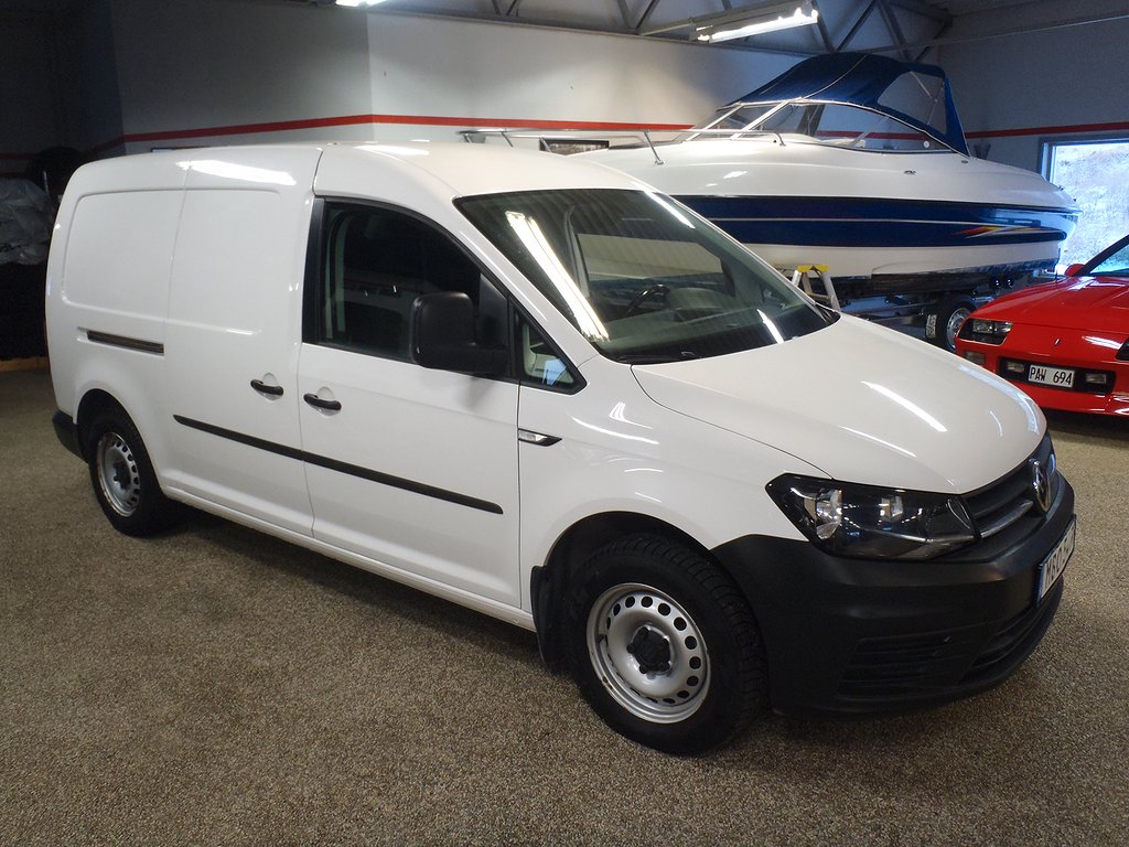 Volkswagen Caddy Maxi 2.0 TDI 102hk Automat, Drag, Värmare