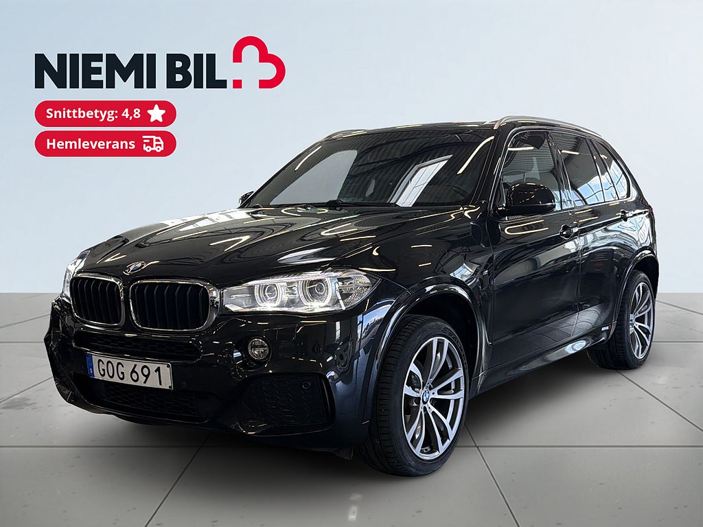 BMW X5 xDrive30d M Sport S&V/ H&K/Drag/Dvärm/Adaptiv M-susp
