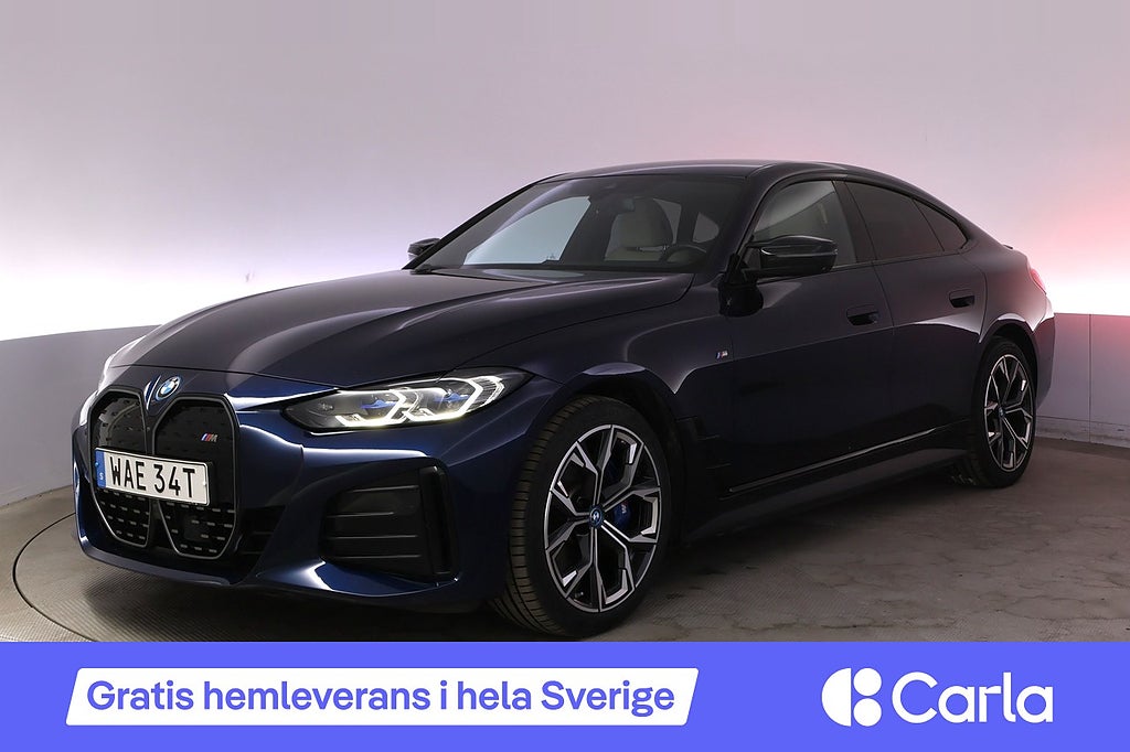 BMW i4 M50 xDrive Gran Coupé M-Sport Drag Laser Hifi HUD