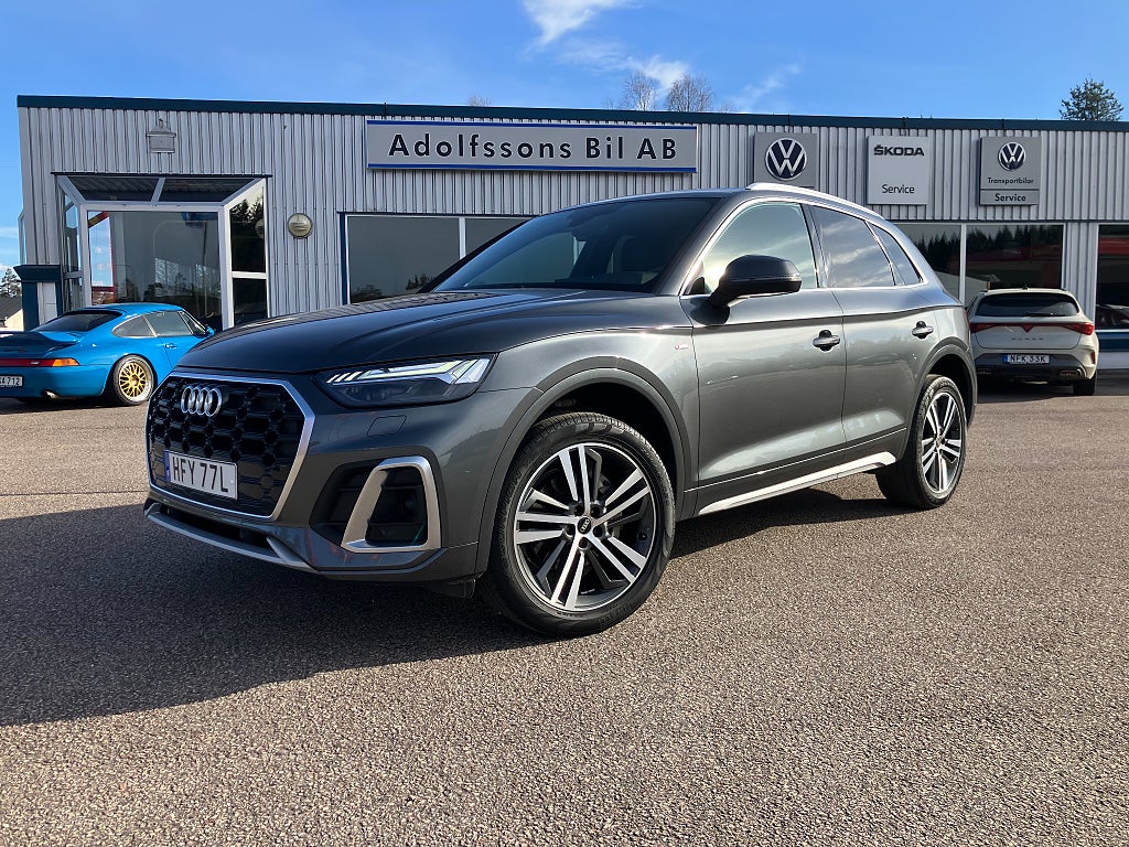 Audi Q5 40 TDI S-Line Quattro 204hk S-Tr (Drag/Värmare/Kamera