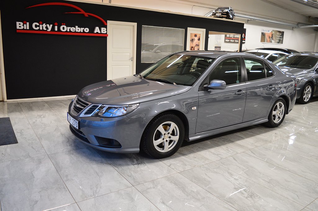 Saab 9-3 1.8t (175hk) SportSedan BioPower / Drag / M-Värmare / Nyservad 