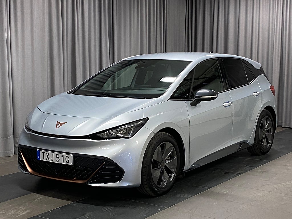 Cupra Born 58 kWh Pilot M Tech L Geyser Silver