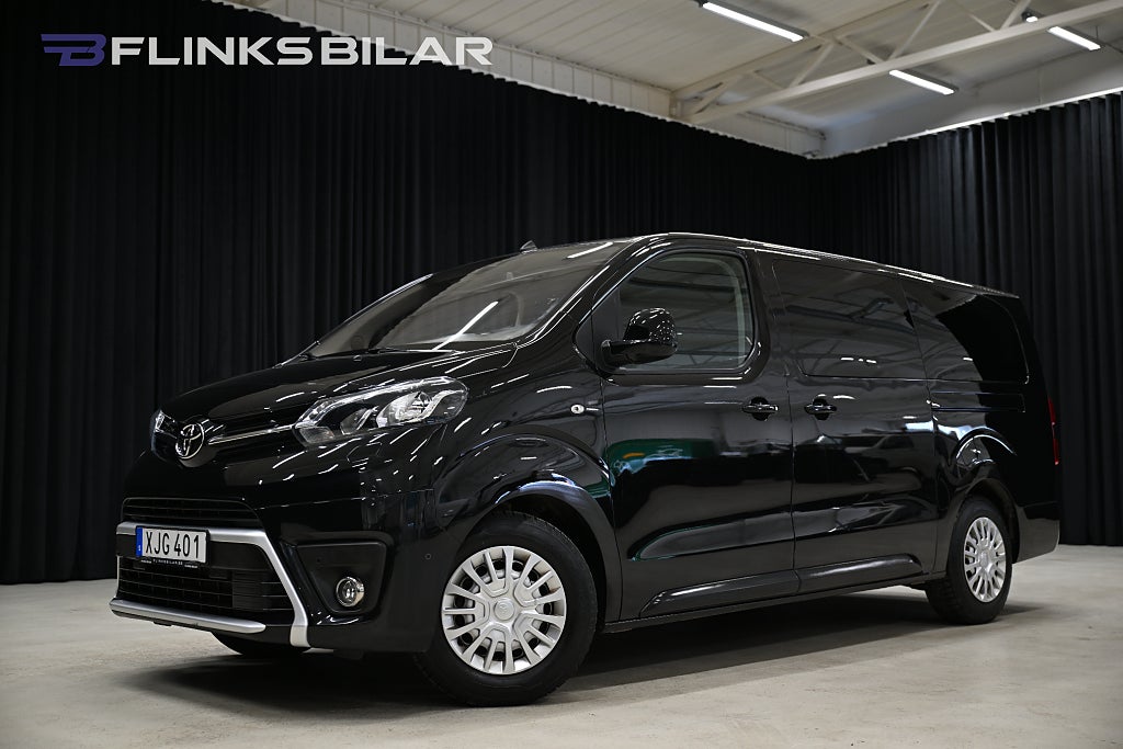 Toyota Proace Verso 1.6 D-4D 116HK Lång|9-Sits|Dubbeldörr|Lågmil|NyKamrem