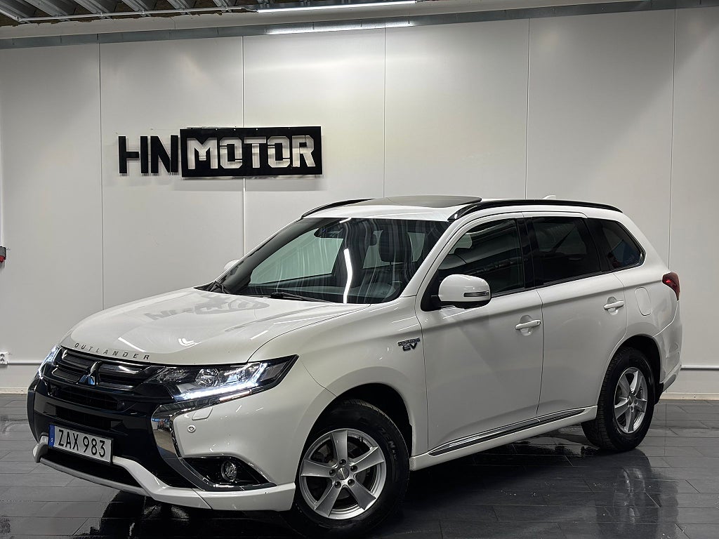 Mitsubishi Outlander PHEV CVT Edition 100|Skinn|360"|Drag|Nyserv|TakL