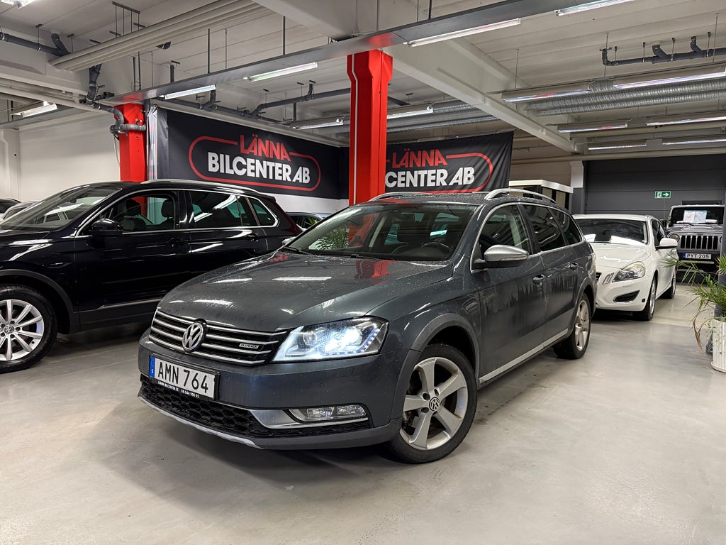 Volkswagen Passat Alltrack 2.0 TDI 4M Aut Drag Skinn Värmare Kamera SoV