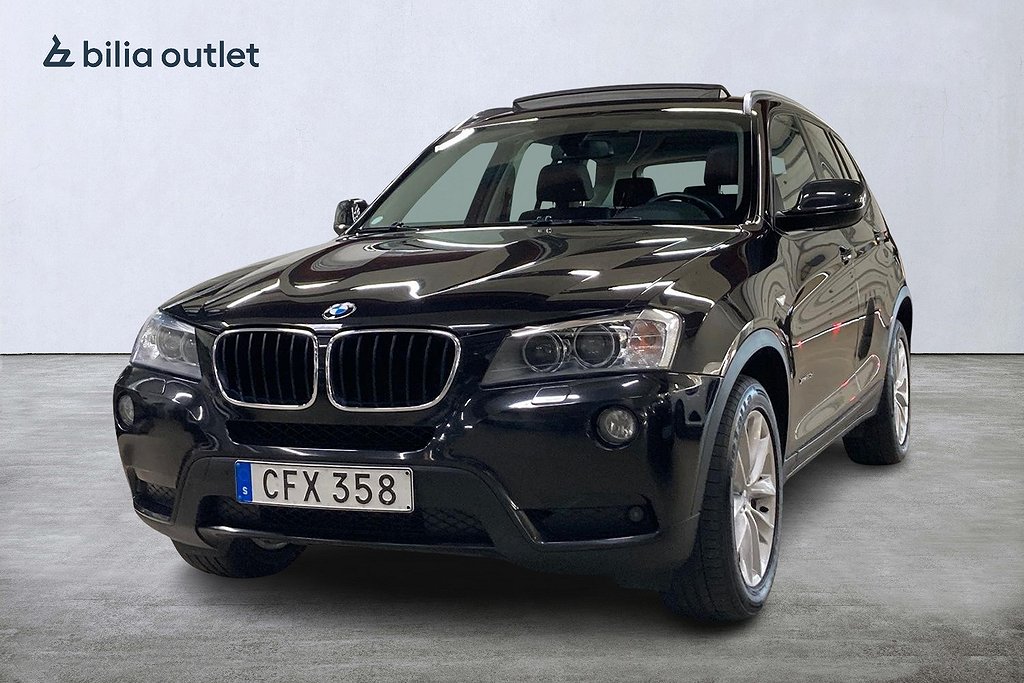 BMW X3 xDrive20d Steptronic 184hk Panorama HiFi Drag PDC