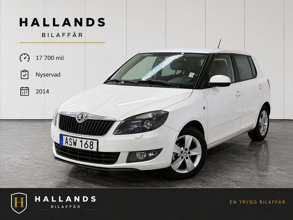 Skoda Fabia 1.2 TSI Ambition / Nyservad / Farthållare 