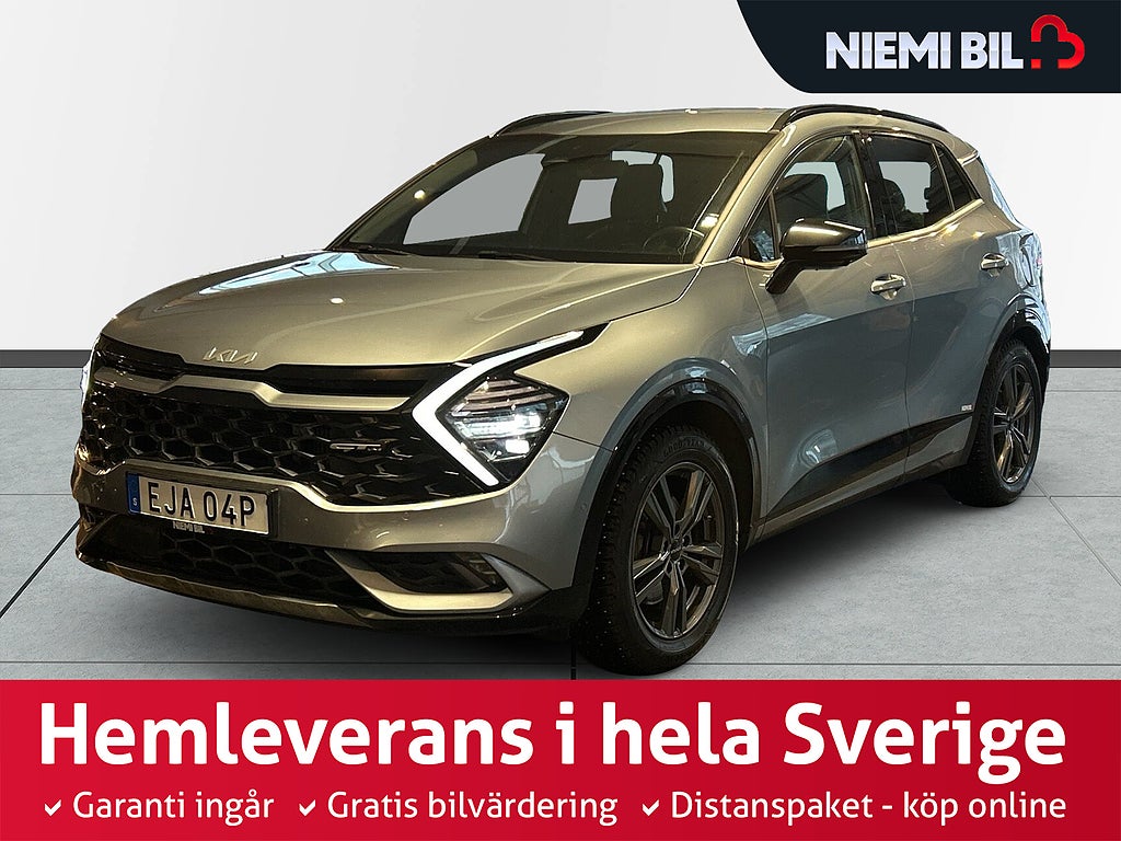 Kia Sportage PHEV AWD GT-Line MOMS/360/H&K/Skinn/Drag/Värmare/Ad.Fhå