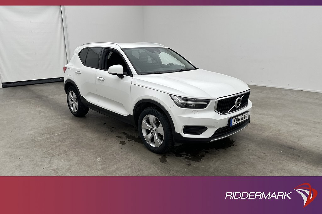 Volvo XC40 T3 163hk Momentum VOC Värm Rattvärme Sensorer