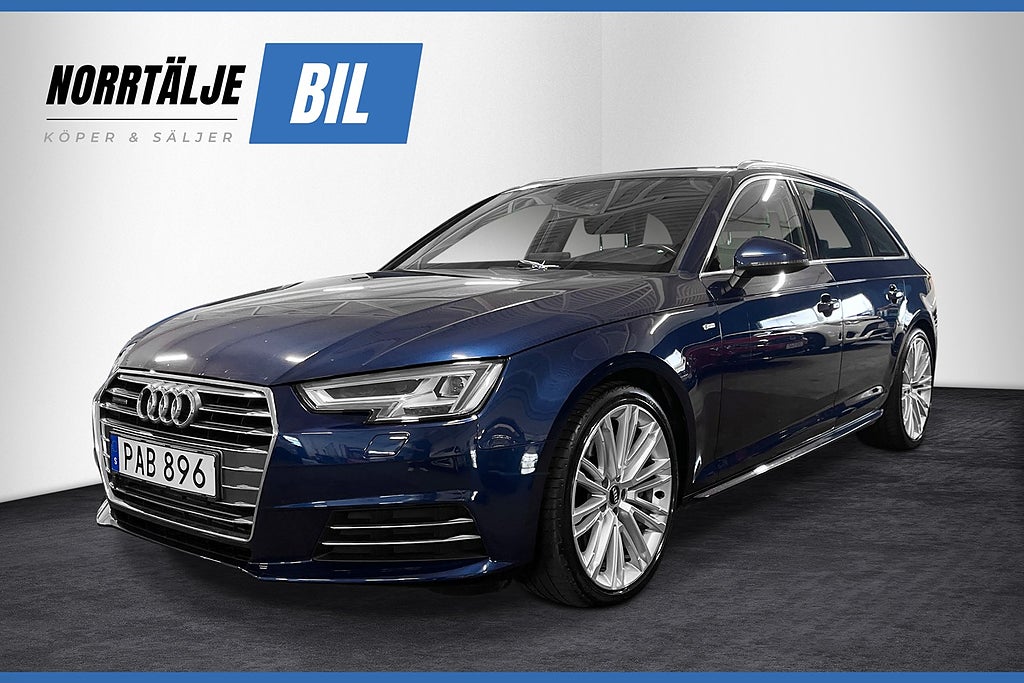 Audi A4 252HK AUT QUATTRO S-LINE COCKPIT DRAG PDC 6100 MIL 19"