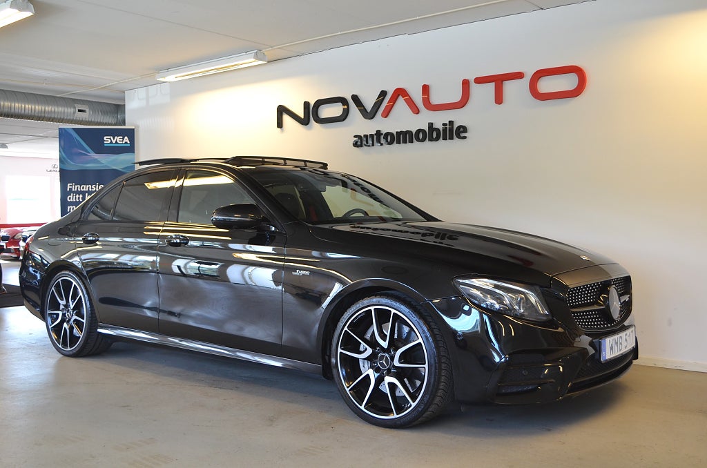 Mercedes-Benz E 53 AMG 4MATIC+ Svensksåld Panorama Burmester Nappa LED