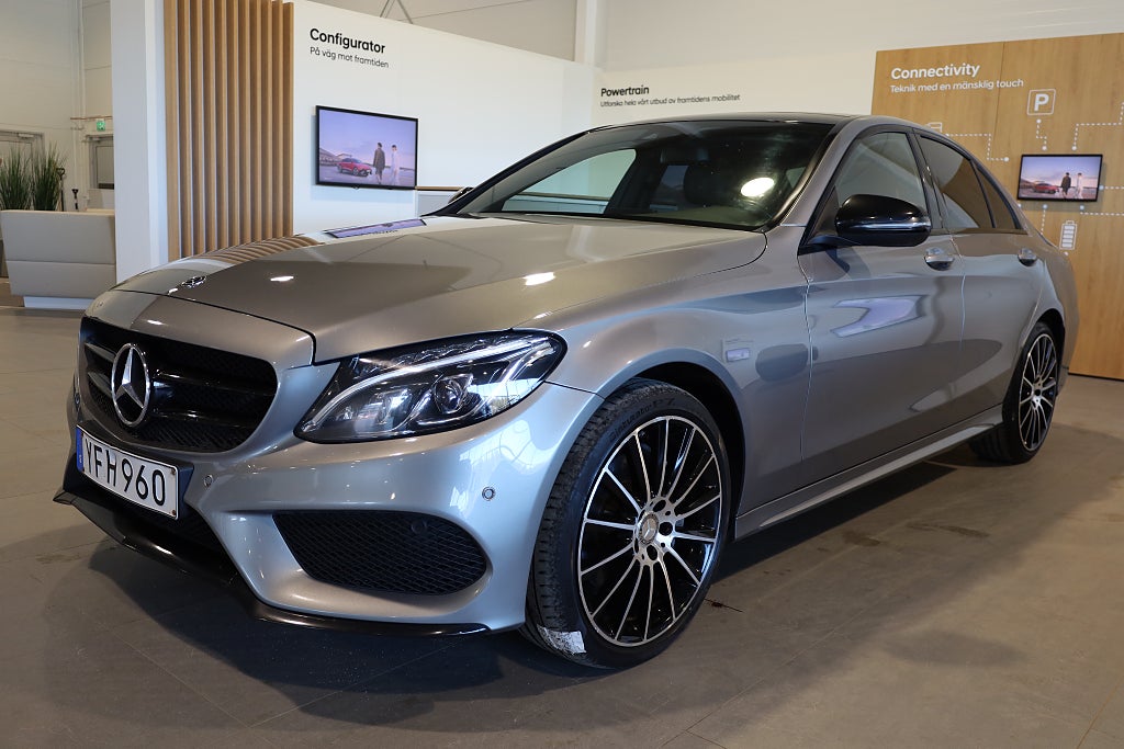 Mercedes-Benz C 220 d 4MATIC 7G-Tronic AMG Line Navi Kamera Burmester 2016