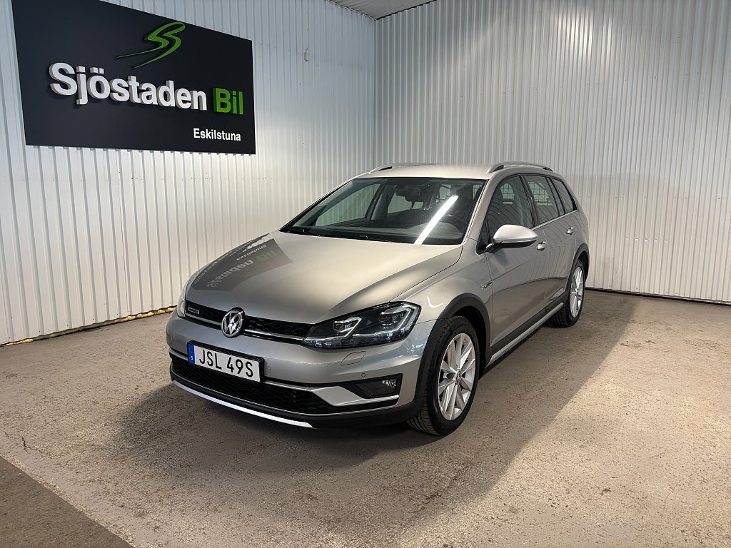 Volkswagen Golf Alltrack 2.0 TDI DPF 4Motion Drag Kamera Värmare Adap Farth 1 äg