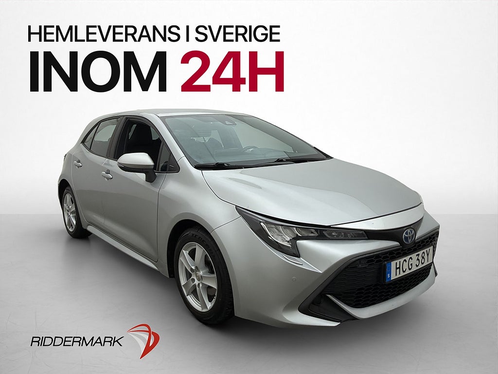 Toyota Corolla Hybrid Active Kamera Rattvärme Adaptiv-Fart
