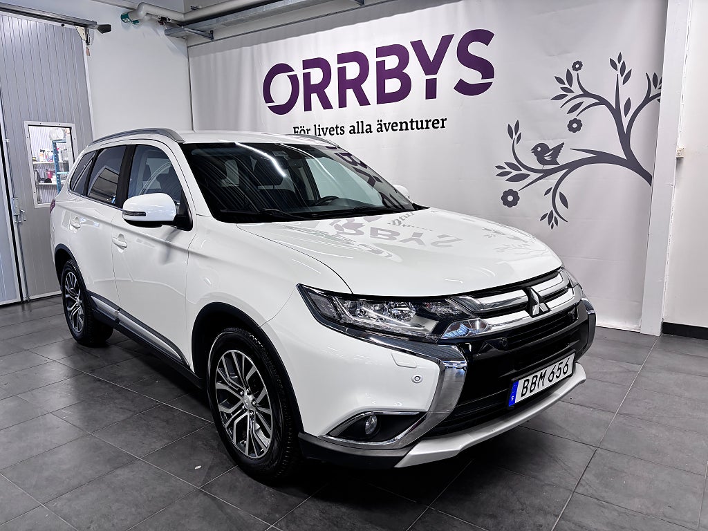 Mitsubishi Outlander 2.2 Di-D 4WD Comfort 150Hk 7-Sits Drag V-Hjul