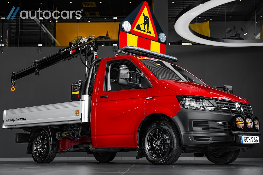 Volkswagen Transporter 2.0 TDI DSG 4Motion DIFF|Kranbil|Moms|Drag|Värmare