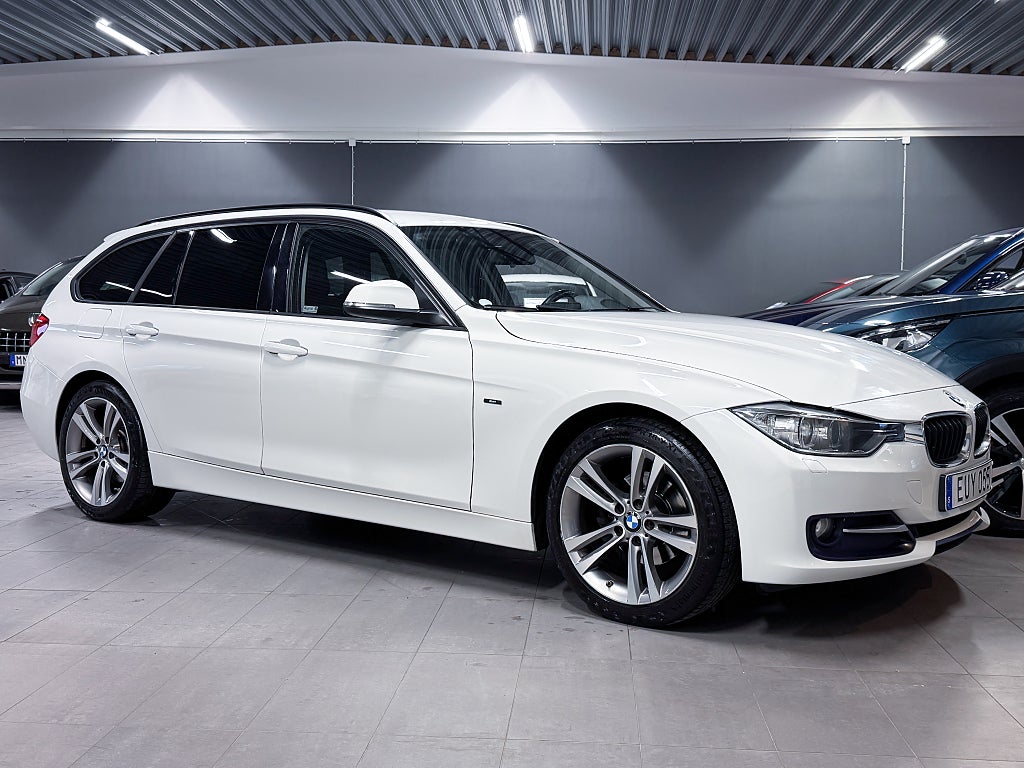 BMW 318 d Touring Sport line Rattvärme Drag Servad Välskött!!