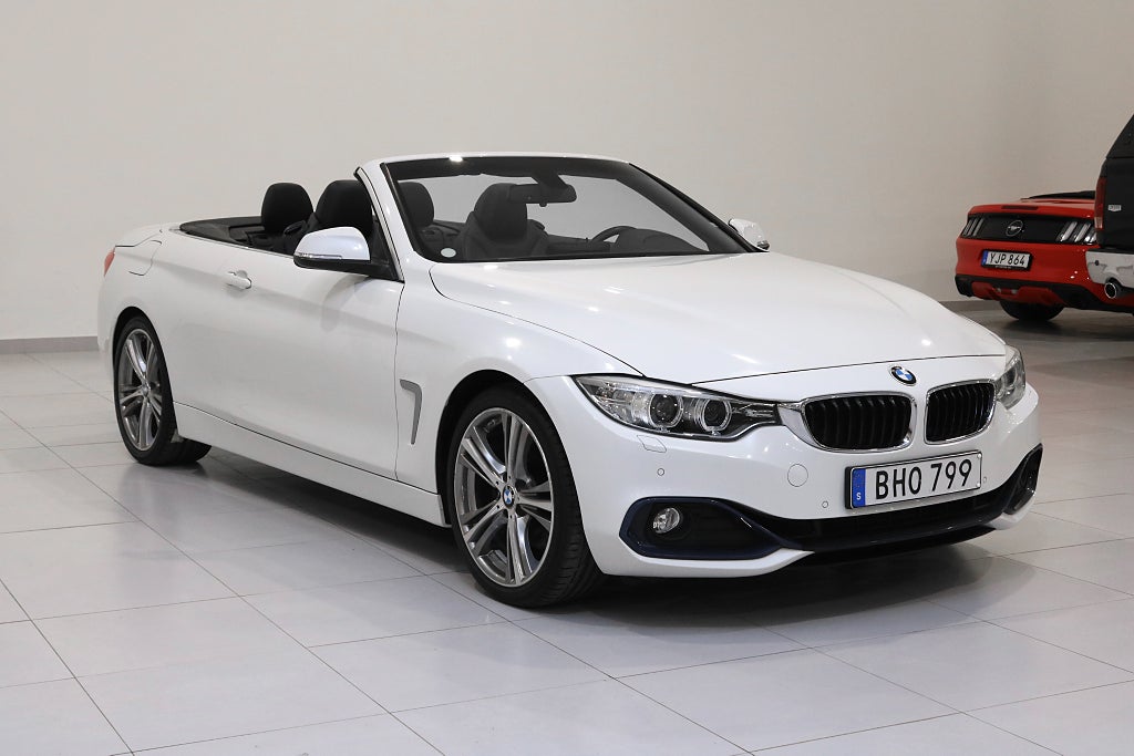 BMW 428 i Cabriolet / Automat / Lågmil /  Sportline / Navi