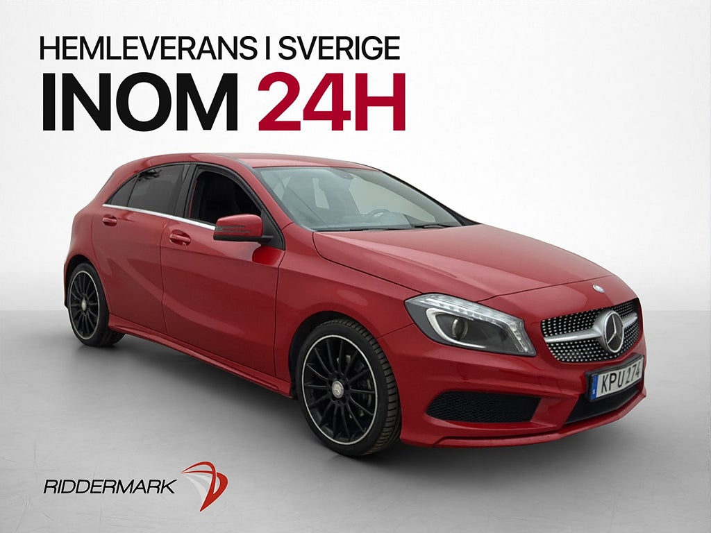 Mercedes-Benz A 180 CDI 109hk AMG Kamera Skinn/Alcantara