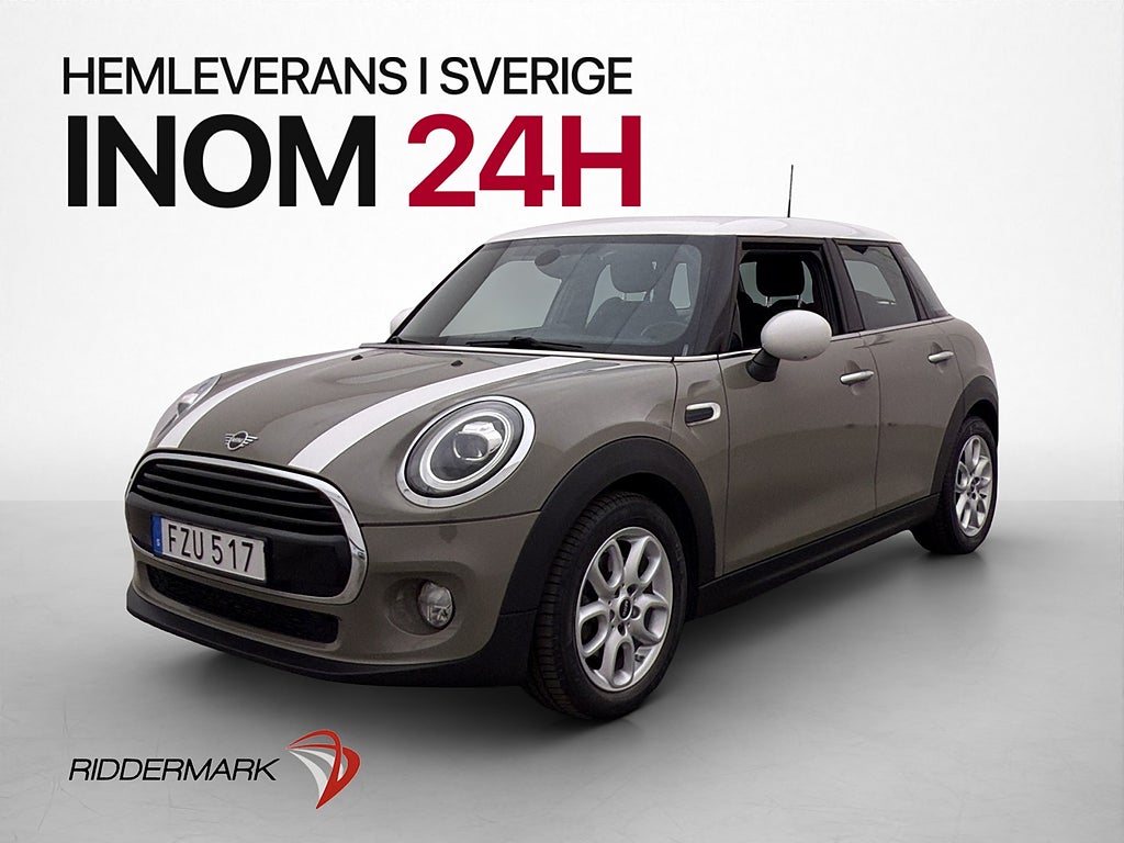 MINI Cooper Pepper Excitement Sensorer Halvskinn Två-Brukare
