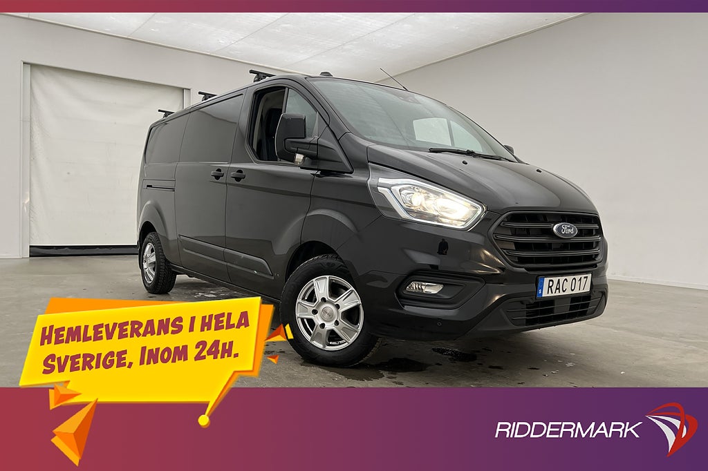 Ford transit-custom L2 Värm Drag V-inr CARPLAY B-Kamera Moms