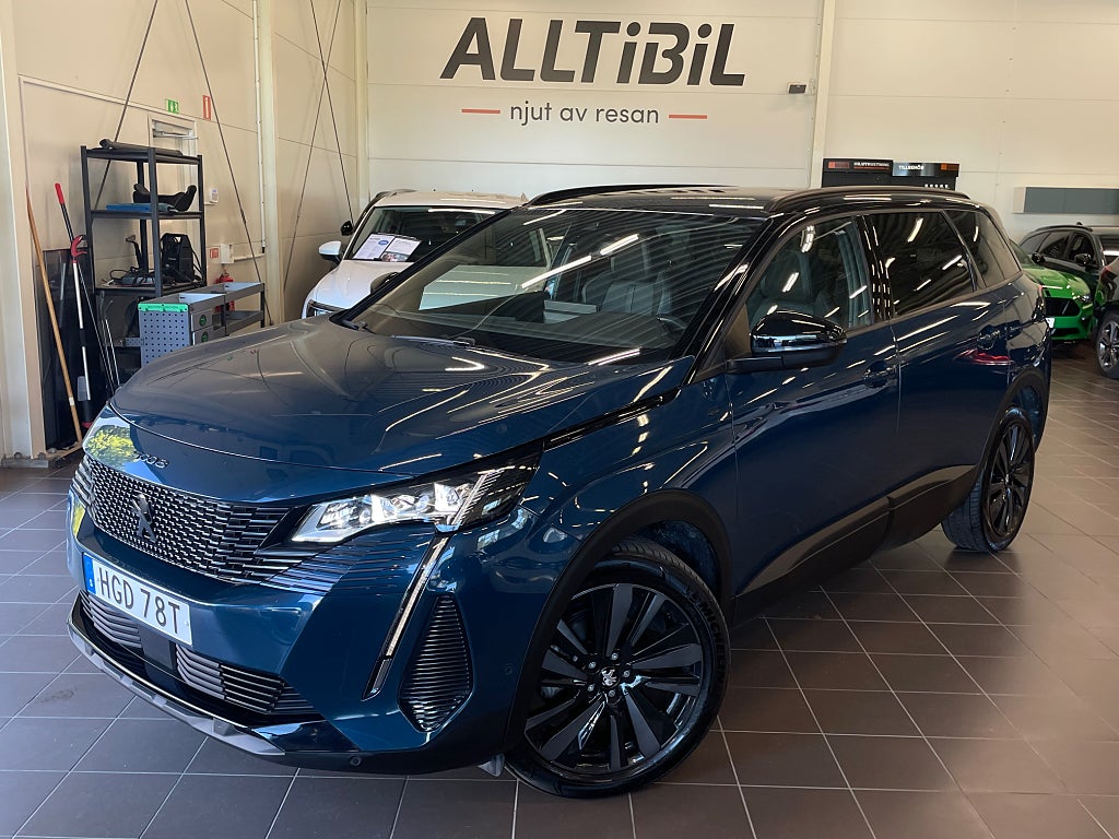 Peugeot 5008 GT BLACK PACK 7-Sits 1.2 PT 130 AUT Navi/Kamera