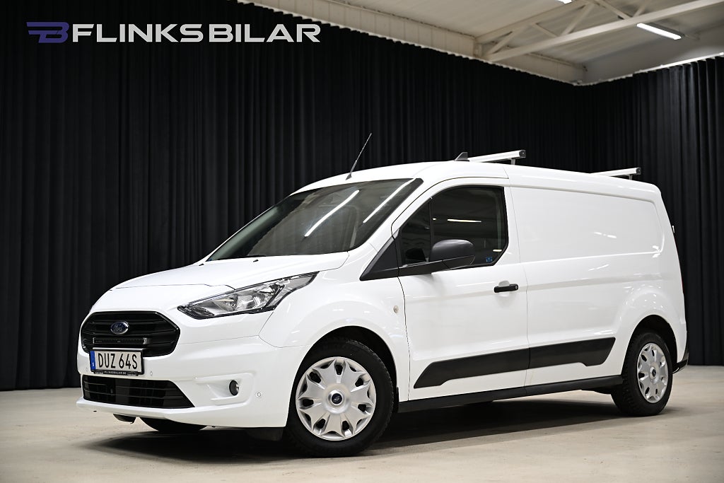 Ford transit Connect 100HK L2|Automat|V-Inredd|Drag|Värmare|Leasbar