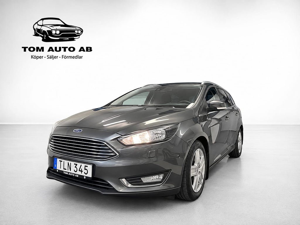 Ford Focus Kombi 1.0 EcoBoost Titanium Kamera Ränta 3,45 %