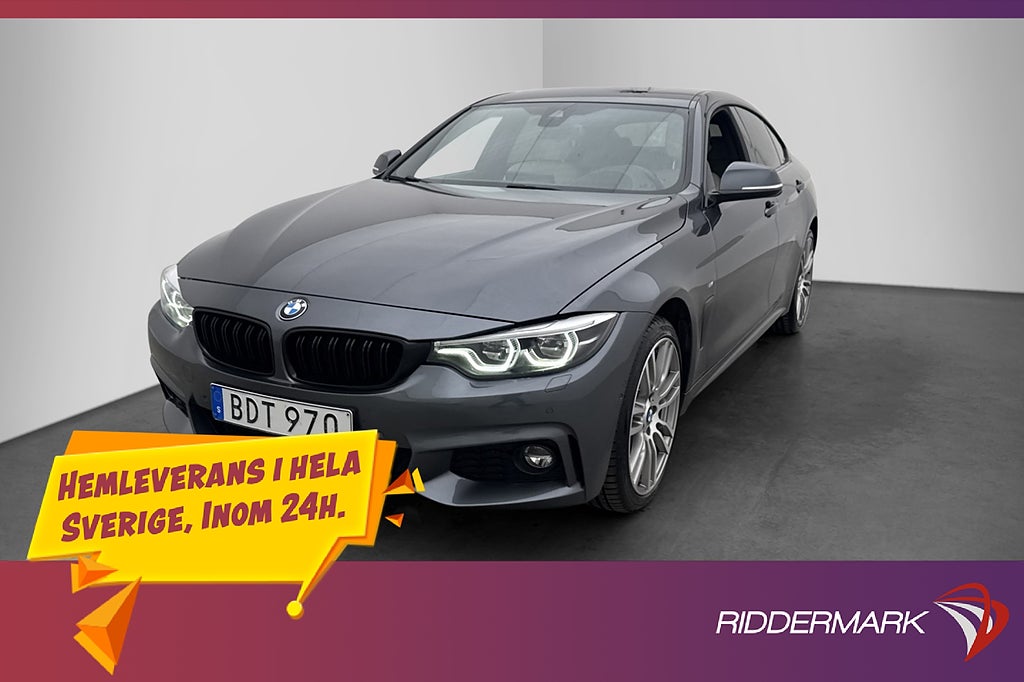 BMW 440 i xDrive GC 326hk Innovation M Sport H/K HUD Skinn