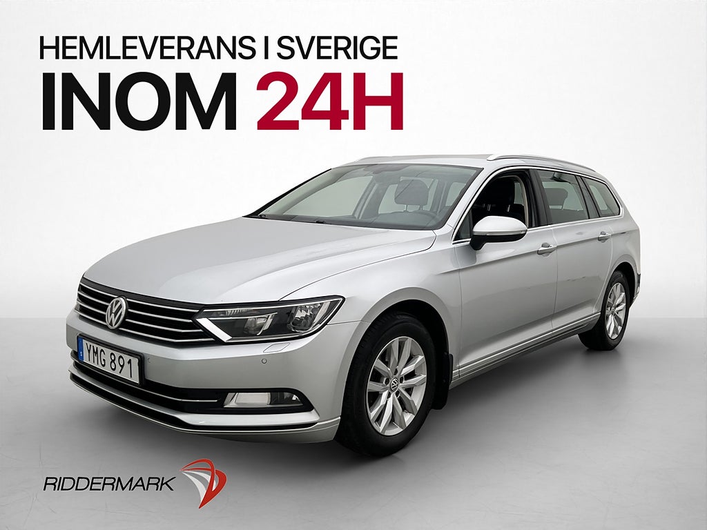 Volkswagen Passat 1.4 TSI 150hk Drag Kamera CarPlay Adaptiv