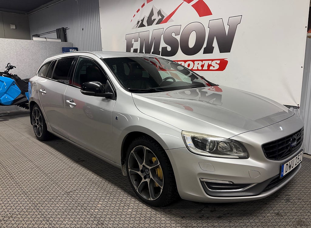 Volvo V60 D4 AWD Ocean Race (Skinn/Drag/Rattvärme)-15