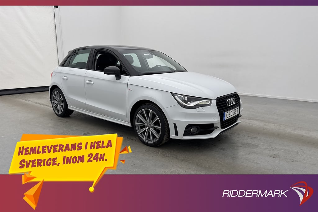 Audi A1 1.2 TFSI 86hk S-Line 0.51 l/mil