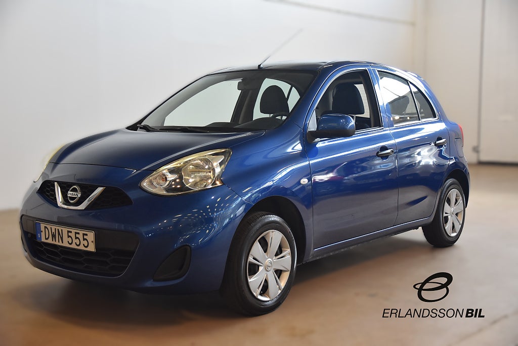 Nissan Micra 1.2 Euro5 NYSERVAD LÅG SKATT KAMPANJRÄNTA 5,95%