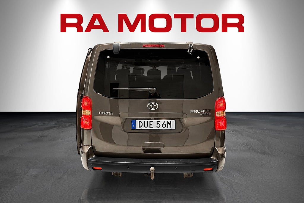 Toyota Proace Verso 2.0 177hk Premium 8-sits Teknikpkt Skinn Drag Nav B 2019