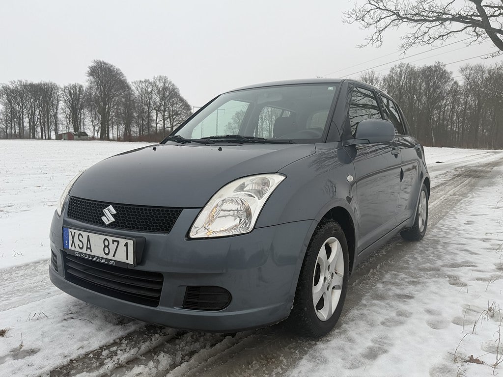 Suzuki Swift 5-dörrar 1.3 DOHC 16V VVT Euro 4