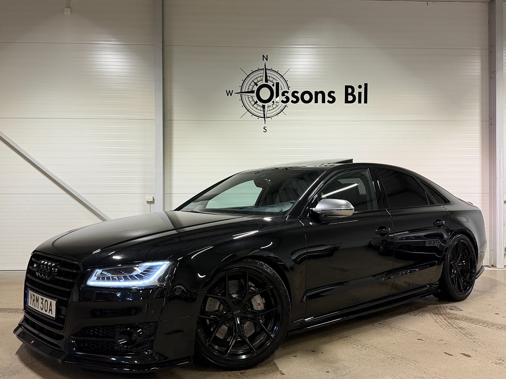 Audi S8 Plus 4.0 TFSI V8 Q HuD Maxton BOSE Keramiska *UNIK*