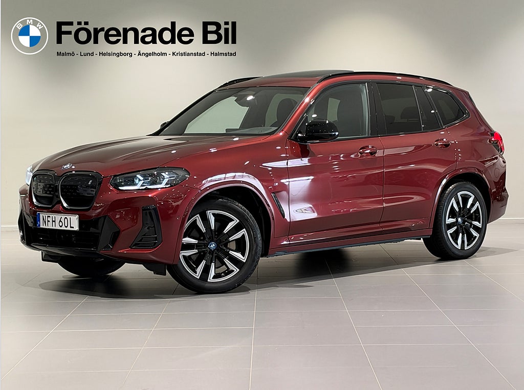 BMW iX3 Charged M Sport Drag P/D-Assist Panorama Elstol m minne