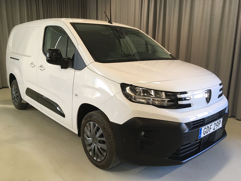 Peugeot Partner L2 BlueHDi 130hk AUT (dubbla skjutdörrar+värmare+drag) 
