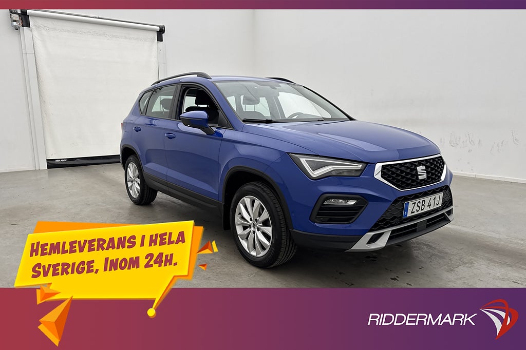 Seat Ateca 1.0 TSI 110hk Style Kamera Rattvärme CarPlay