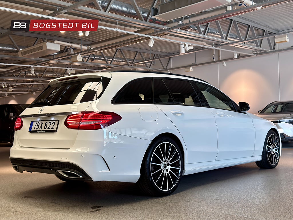 Mercedes-Benz C 220 T d 7G-Tronic Plus 170hk AMG Line|Drag|Fint skick!