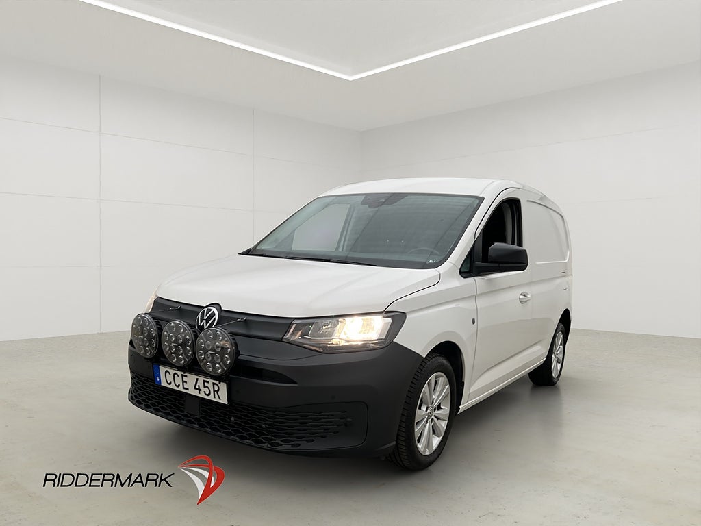 Volkswagen Caddy Cargo Värmare Drag B-Kamera CARPLAY MOMS