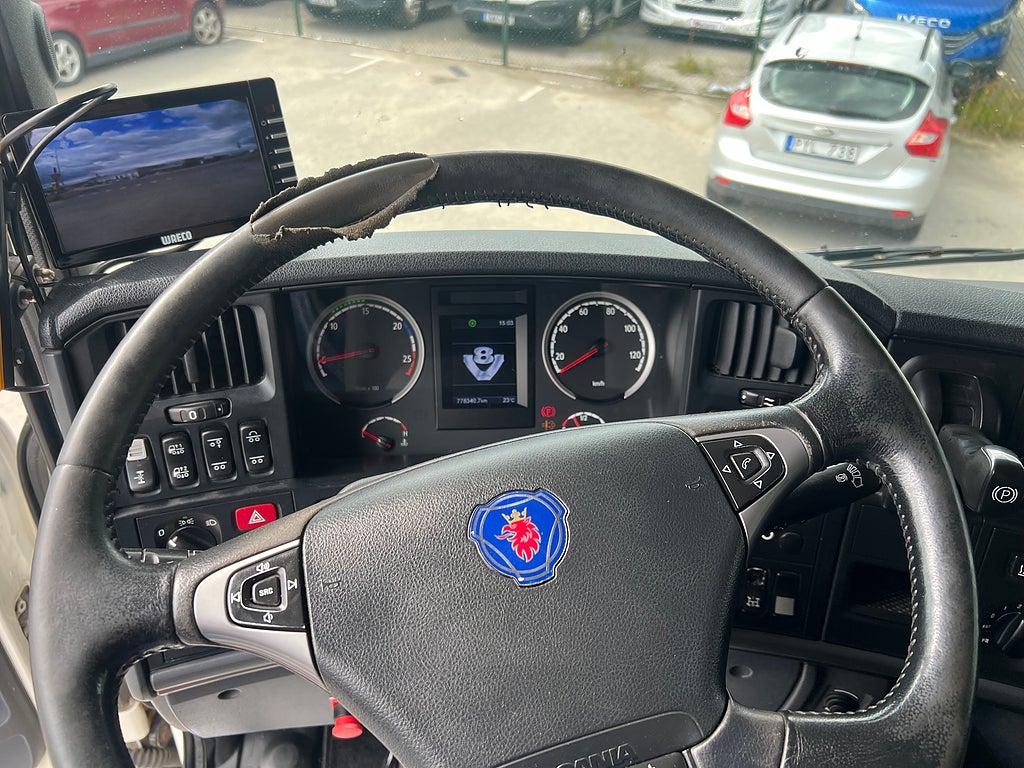 Scania R500 V8 6x2*4 Manuell Växellåda, Lastväxlare inkl flak