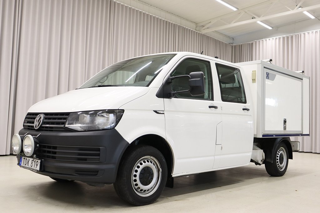 Volkswagen Transporter 4MOTION 150HK D-HYTT KÅPA LEASEBAR