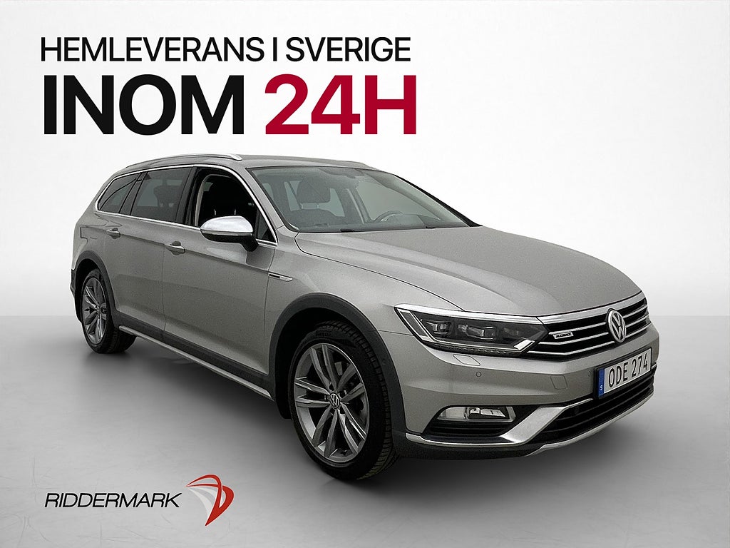 Volkswagen Passat Alltrack 4M 190hk Executive D-Värm Drag