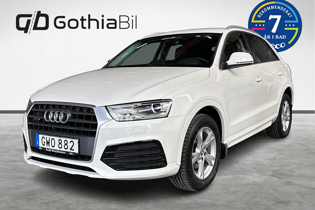 Audi Q3 2.0 TDI (150 hk) quattro Alcantara/Läder MMI PDC 